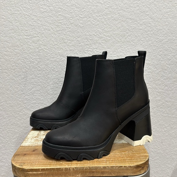 Sorel Brex Leather Chelsea Boots Size 10 - Picture 6 of 10